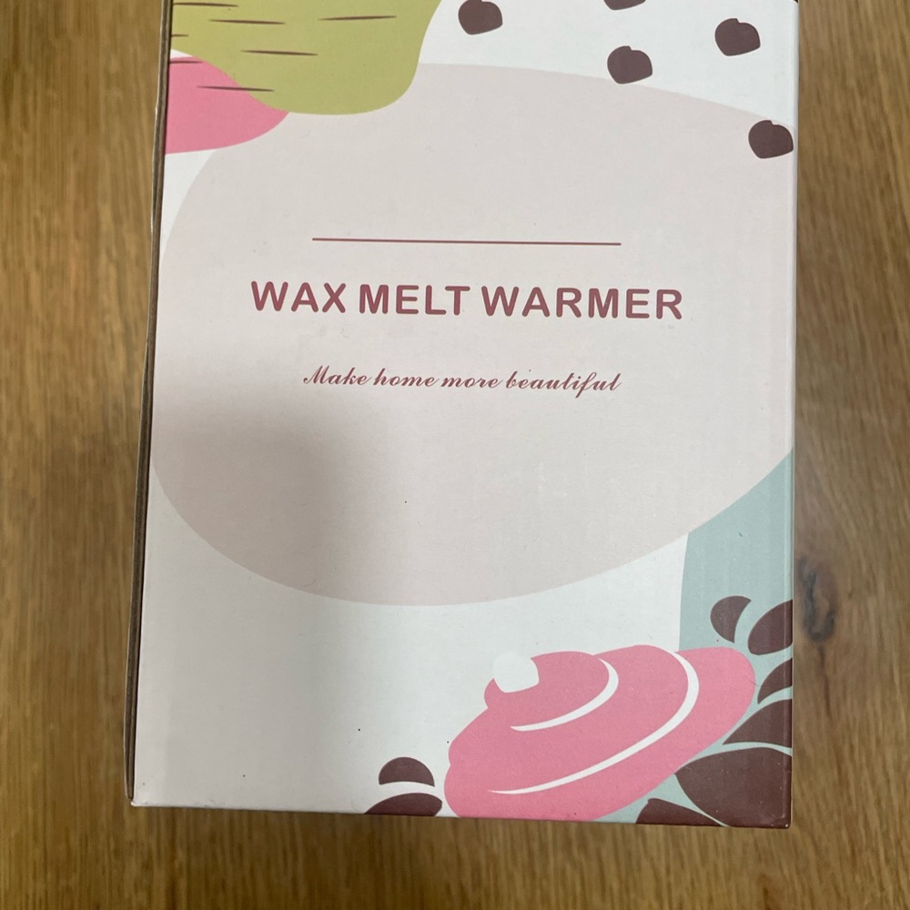 Wax Melt Warmer - Pink and Brown
